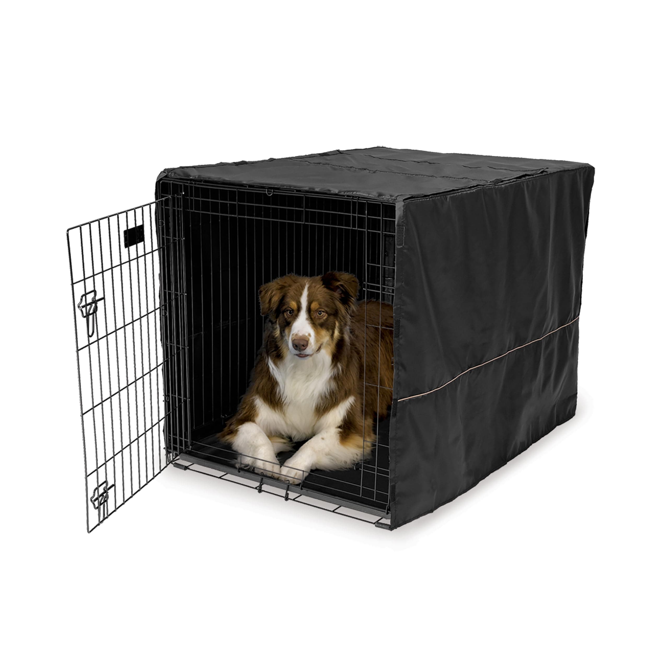 Midwest Black Polyester Crate Cover, Black, 42 Inches