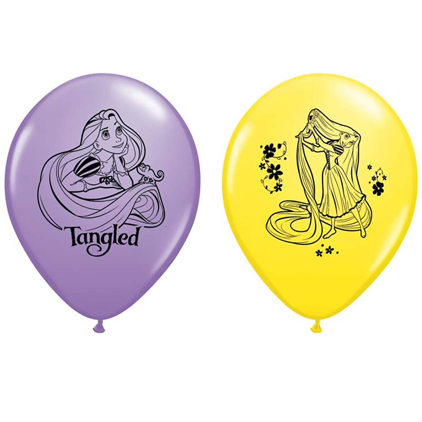 CelebrateExpress Tangled Latex Balloons