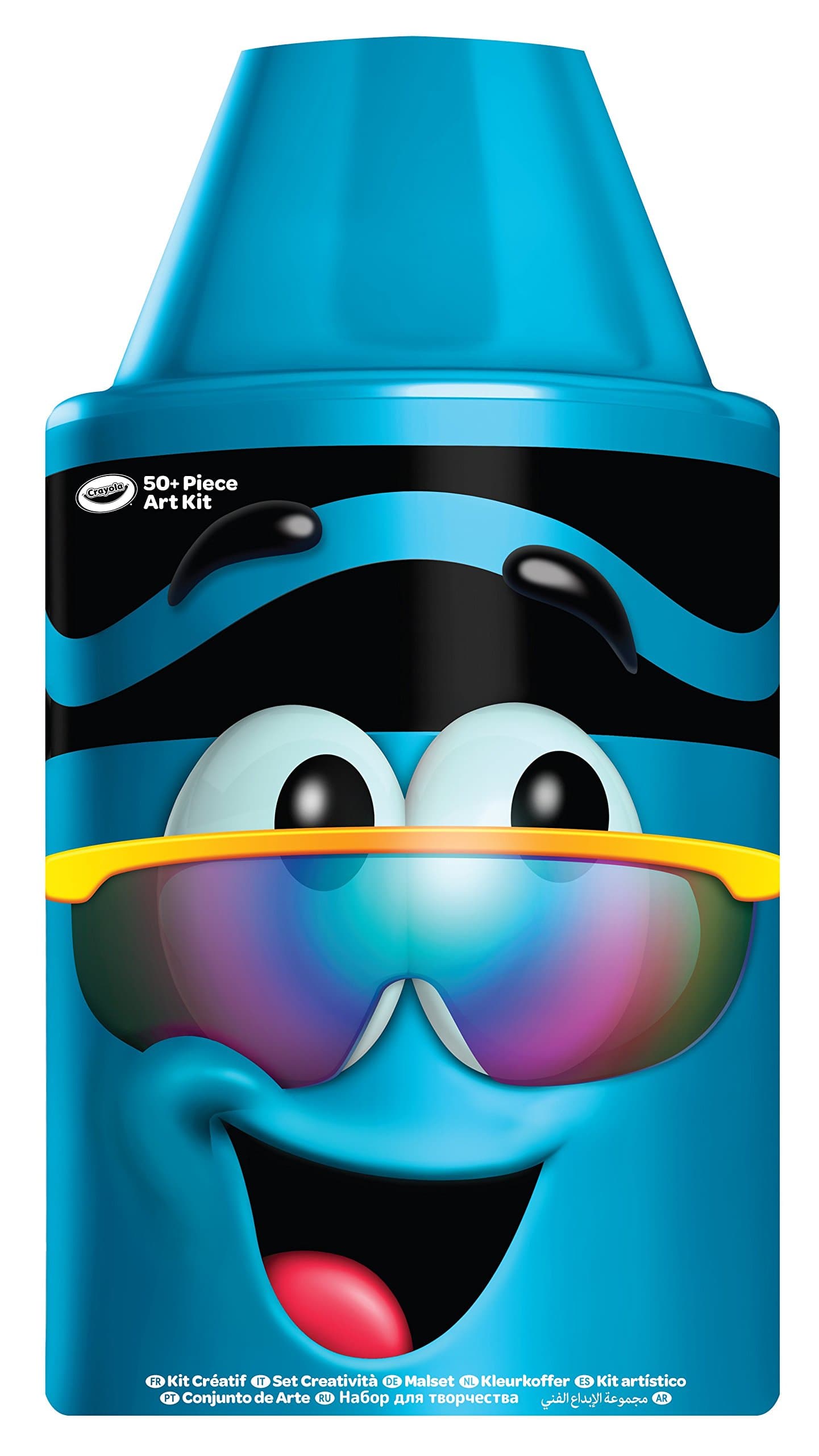 Crayola04-6898-E-000 – Tip Art Case – Turquoise Blue