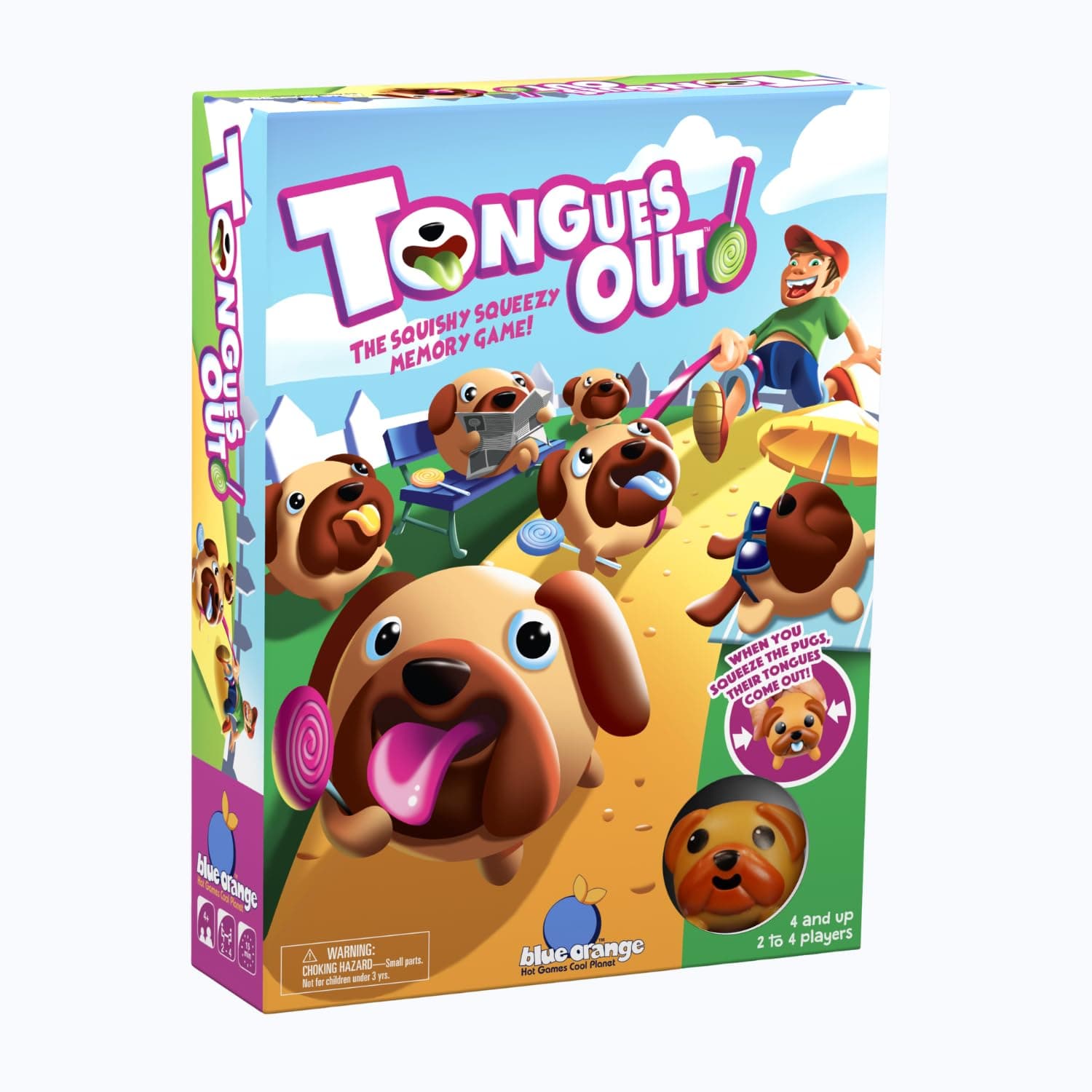 Blue Orange Tongues Out!- Kid Memory Game