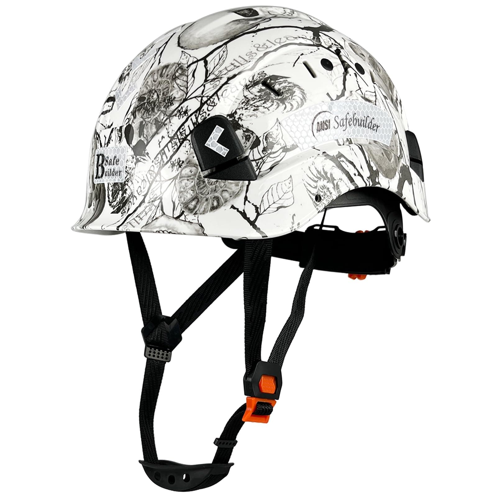 Construction Safety Helmet ABS Hard Hat Adjustable Ventilation System Hardhats Industrial Work Head Protection for Men Certified ANSI/ISEA Z89.1