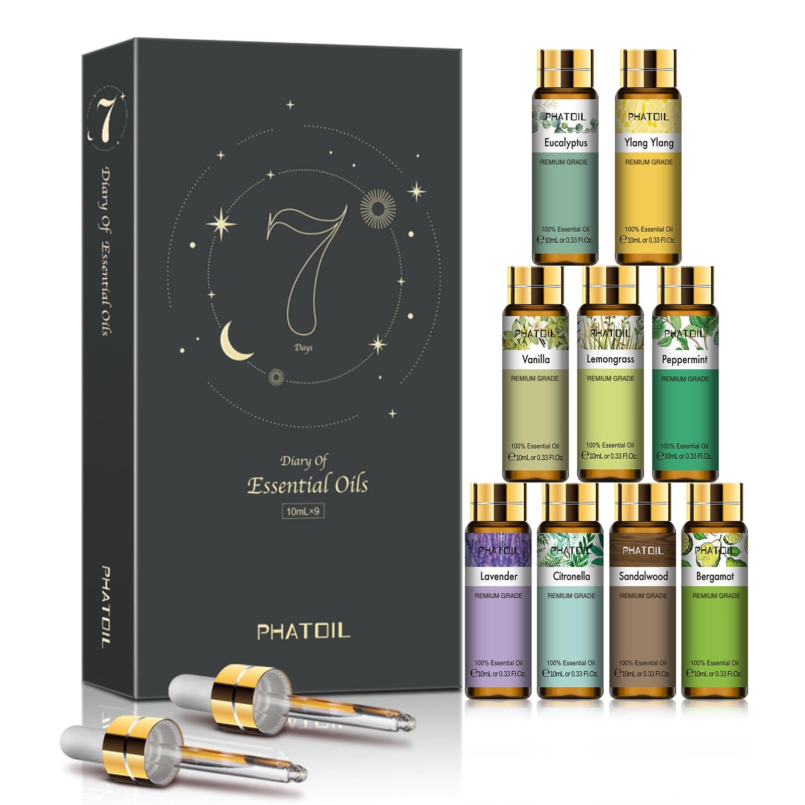 9PCS Essential Oils Set