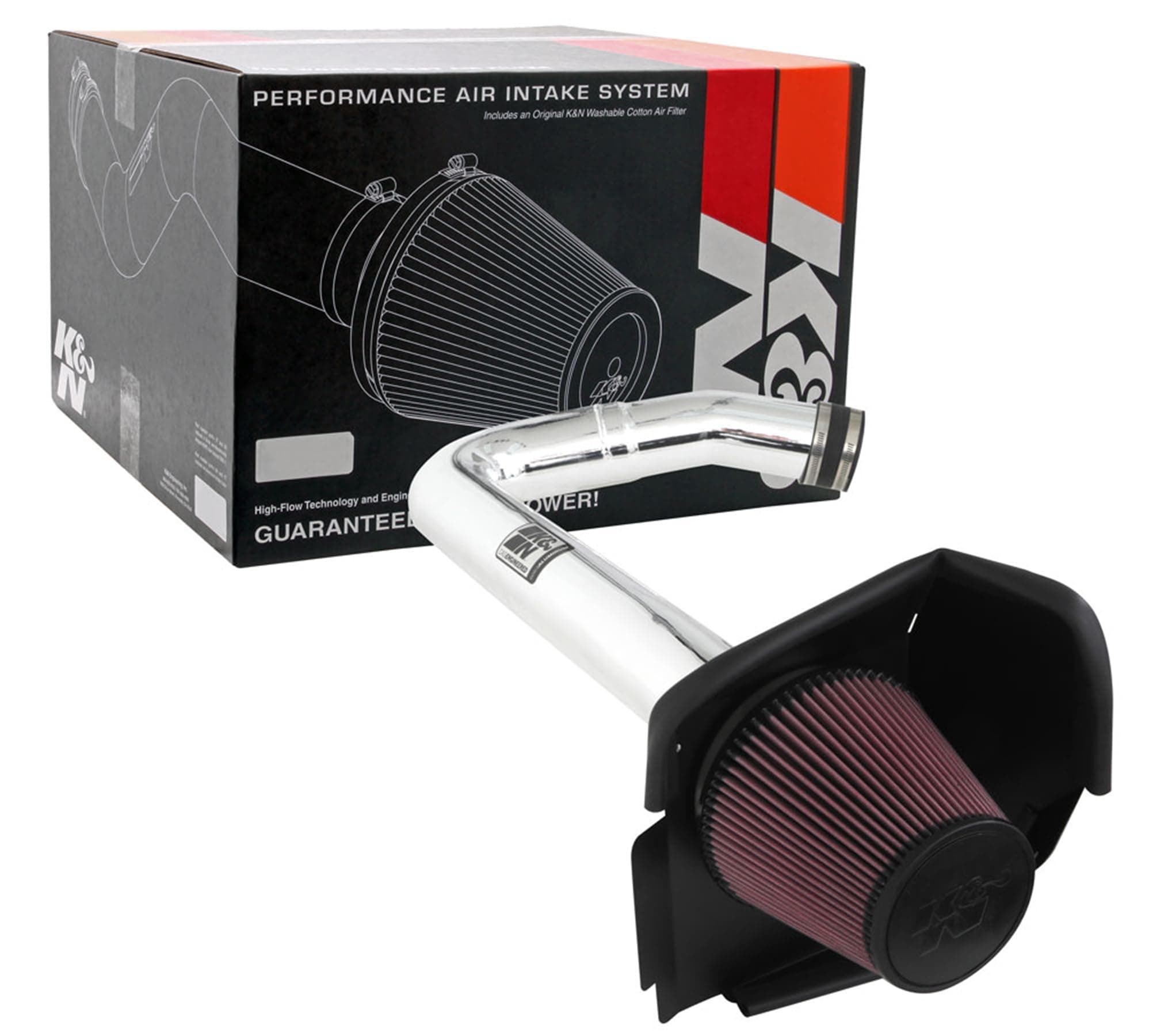 Cold Air Intake System: High-Flow Air Filter, Increase Performance & Acceleration: Compatible with 2011-2023 Chrysler/Dodge: 300, Challenger, Charger, 69-2544TP