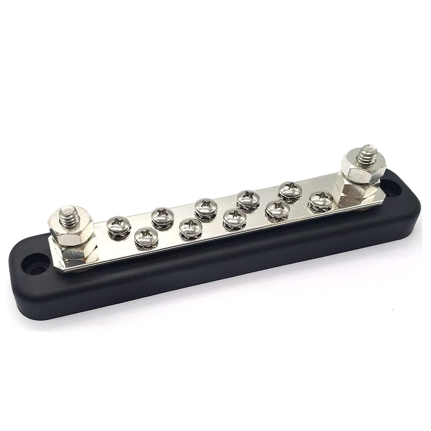 T Tocas 10 Terminal Common 150A BusBars - Power Ground Junction Distribution Block