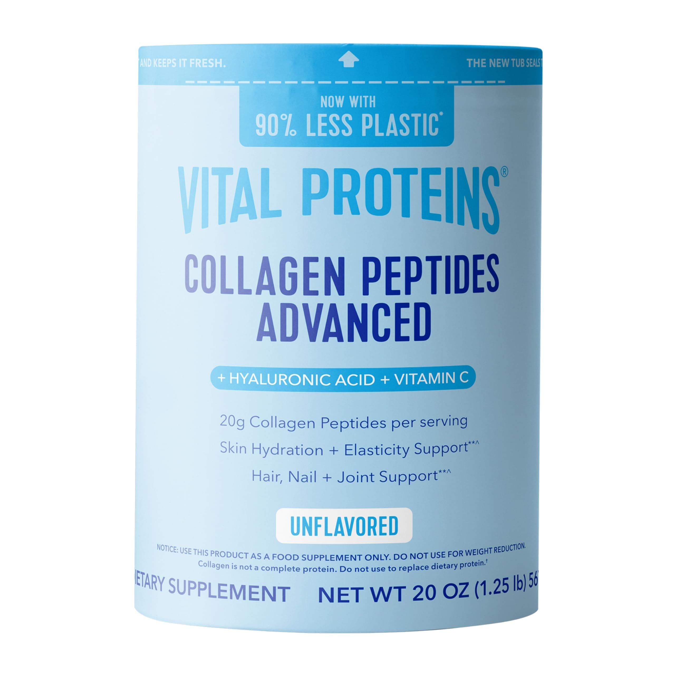 Vital Proteins - Collagen Peptides Unflavored 20 Oz. 142582