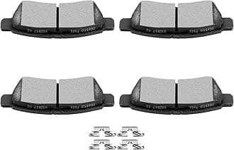 SCITOO D1100 Rear Ceramic Brake Pads Sets Fit For Nissan Frontier 2005-2019,For Nissan Xterra 2005-2015,For Suzuki Equator 2009-2012