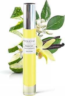 Scentual Fragrances, Luxury Perfume Oil, Ultra-Concentrated Women Roll-On Fragrance Oil, Long Lasting Rollerball Travel Mini Perfume, Vegan, Alcohol & Cruelty Free 10ml (Mirage of Her)