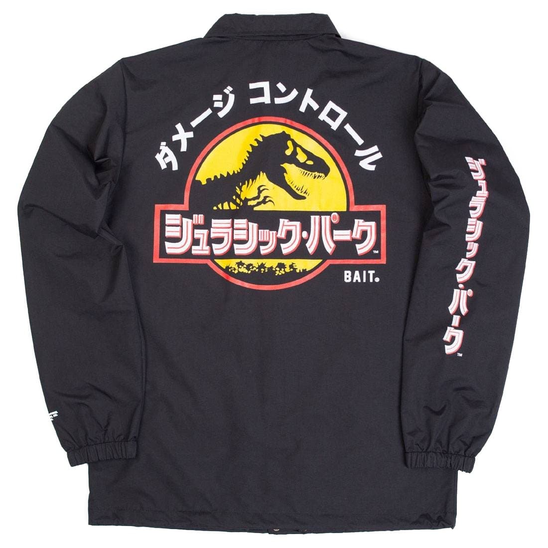 BAIT x Jurassic Park Men Damage Control Coaches Jacket