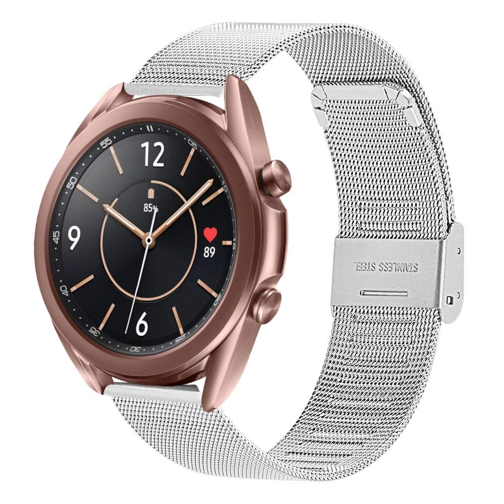 Chofit22mm Quick Release Watch Band Compatible with Michael KORS Access Gen 5 Bradshaw Mesh Adjustable Metal Strap Stainless Steel Buckle for Michael KORS Access Gen 5 Bradshaw