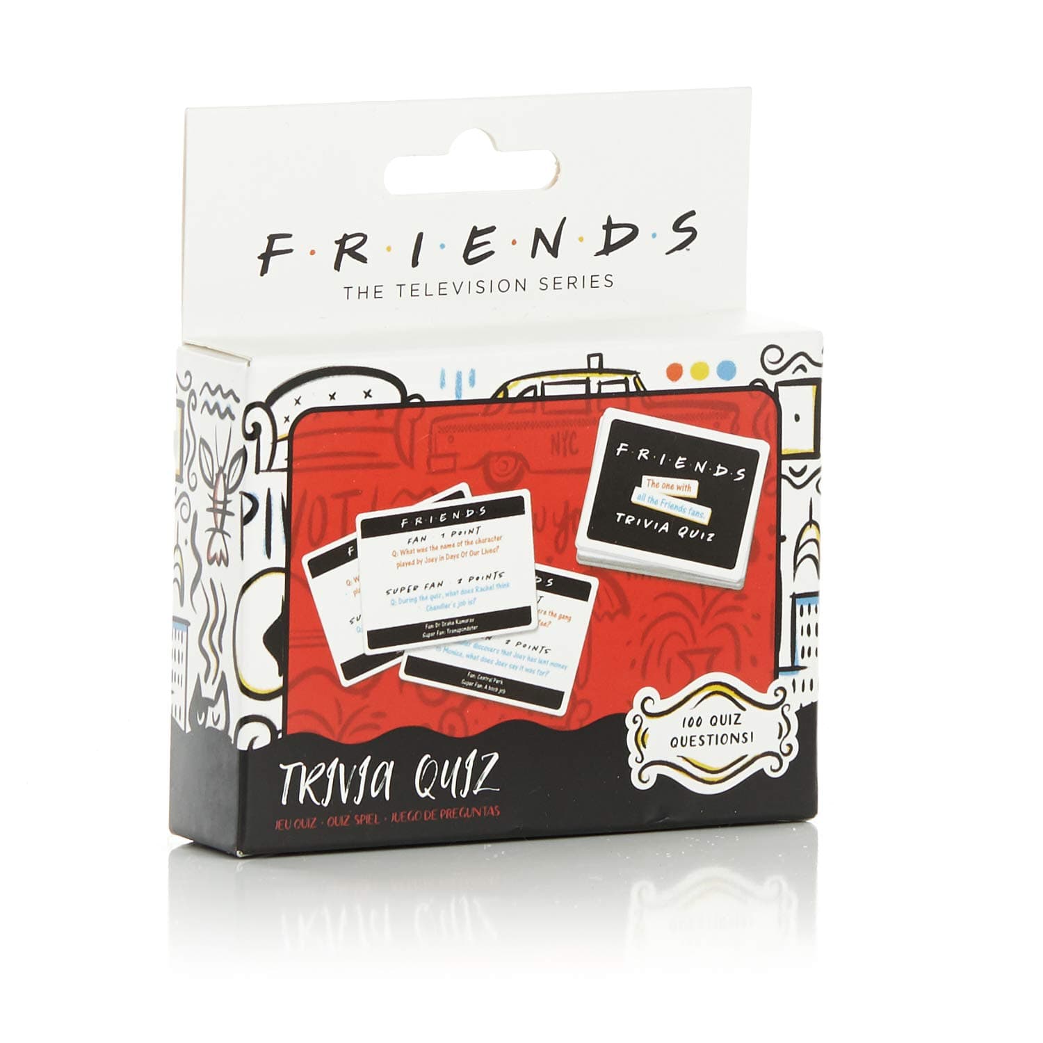 Friends TV Show Trivia Quiz Game with 100 Questions