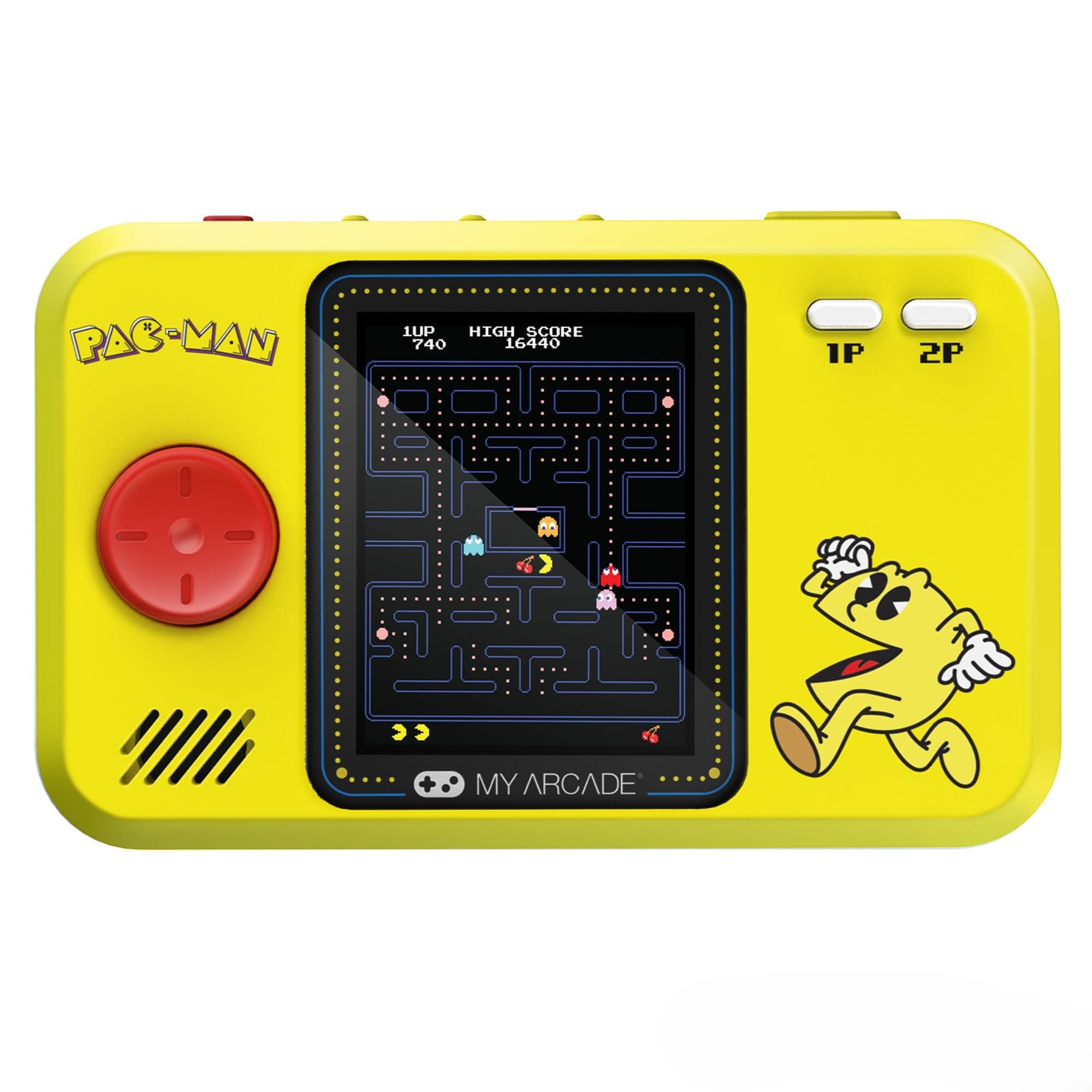 My Arcade Pac-Man Pocket Player Pro: 2.75" Color Display, Retro Gaming Consoles, Arcade Classics, Family Game Night, Retro Mini