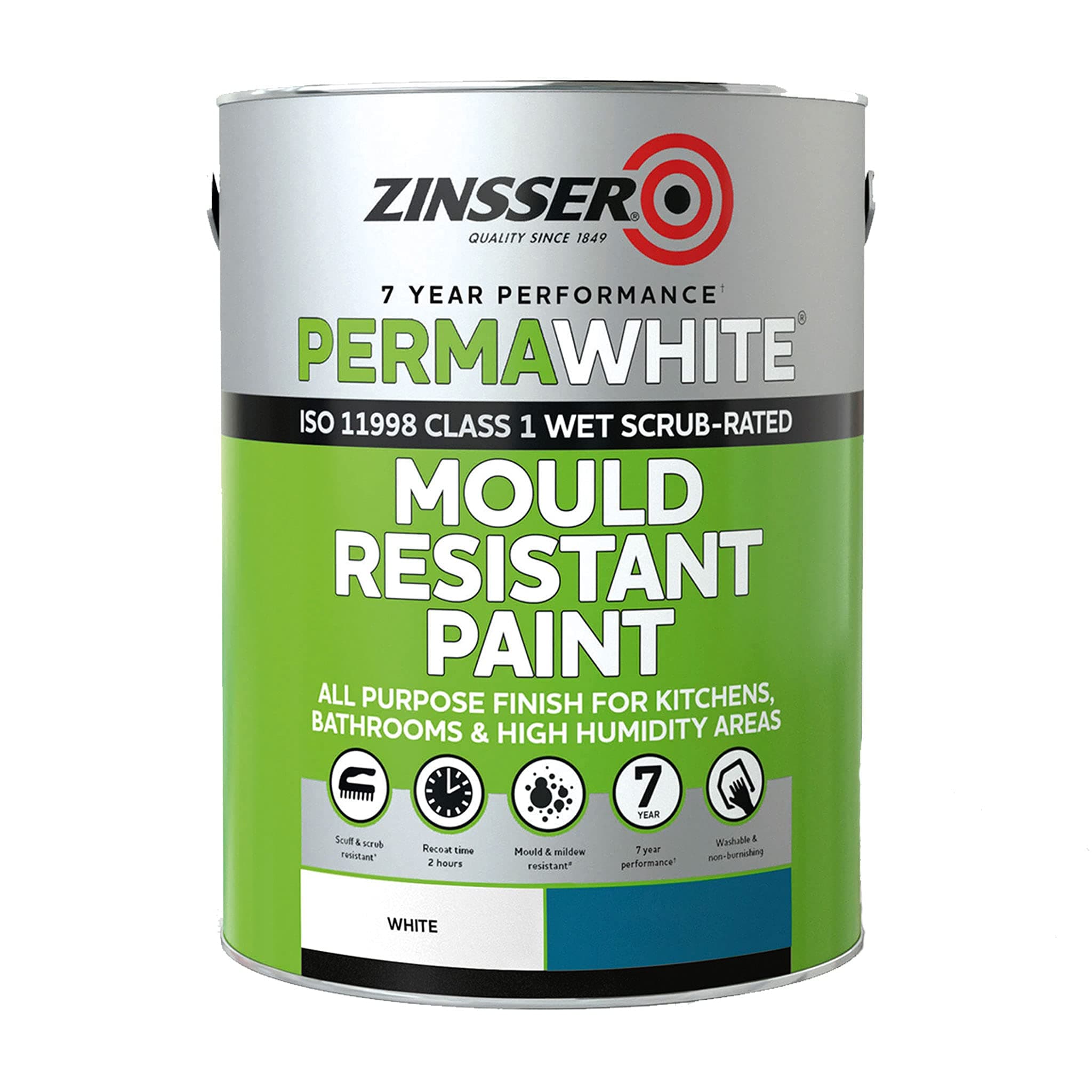 Perma - White Matt 5 Litre White