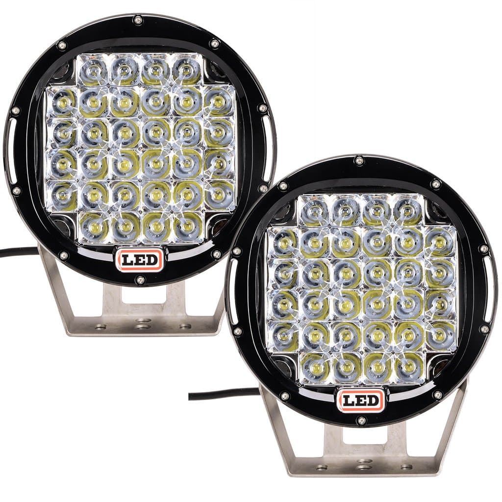 185w Spot LED Work Light Off Road LED Light Bar 12v Driving Lights Super Bright for Jeep Cabin Boat SUV Truck Car ATVs (185w)