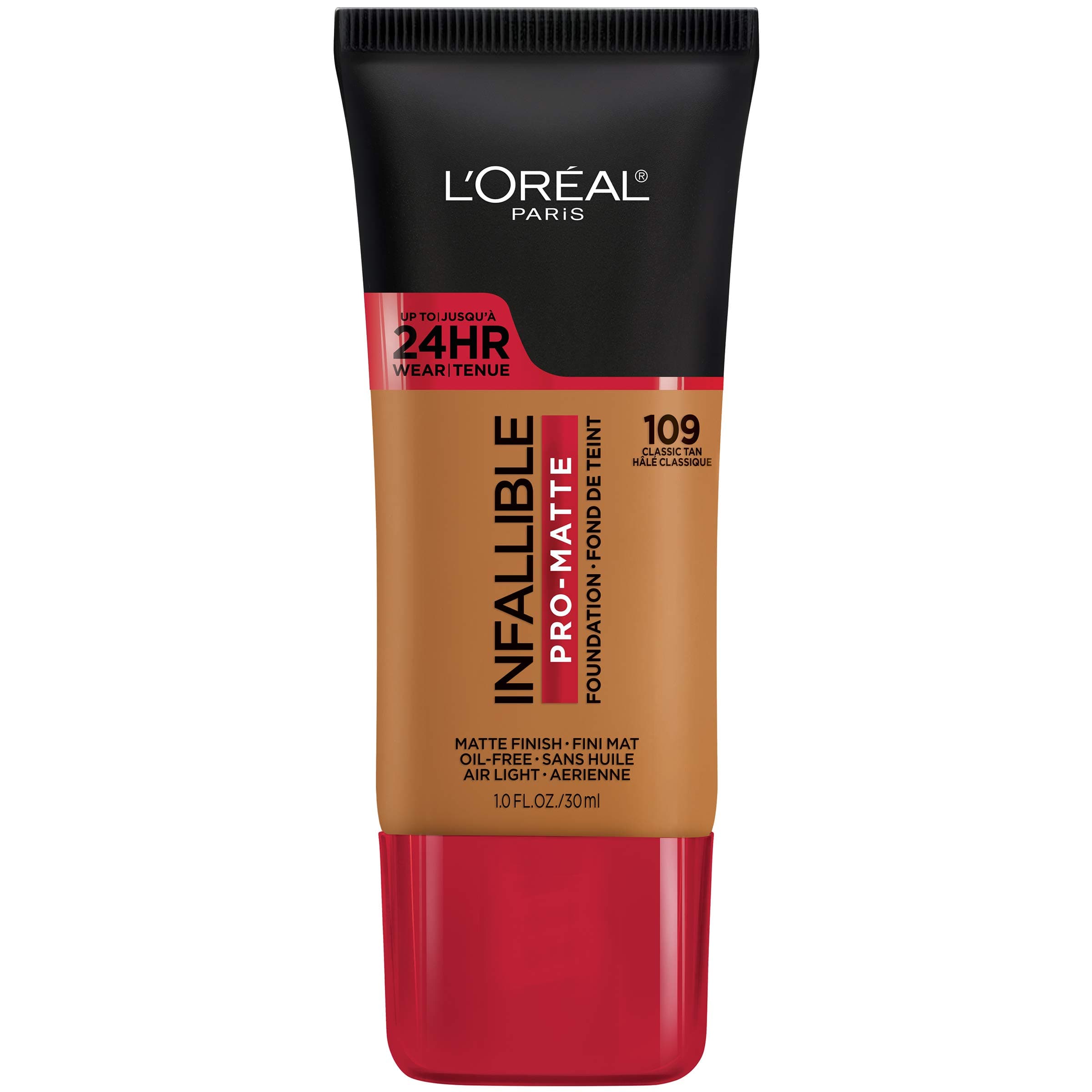 L'Oreal Paris Cosmetics Infallible Pro-Matte Foundation Makeup - Classic Tan