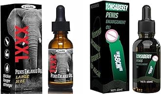 CRAZYLIFE Enlarge Gel, TONISABERY Enlargement Oil for Men BLSEX Enlarger Cream (F396-F203)