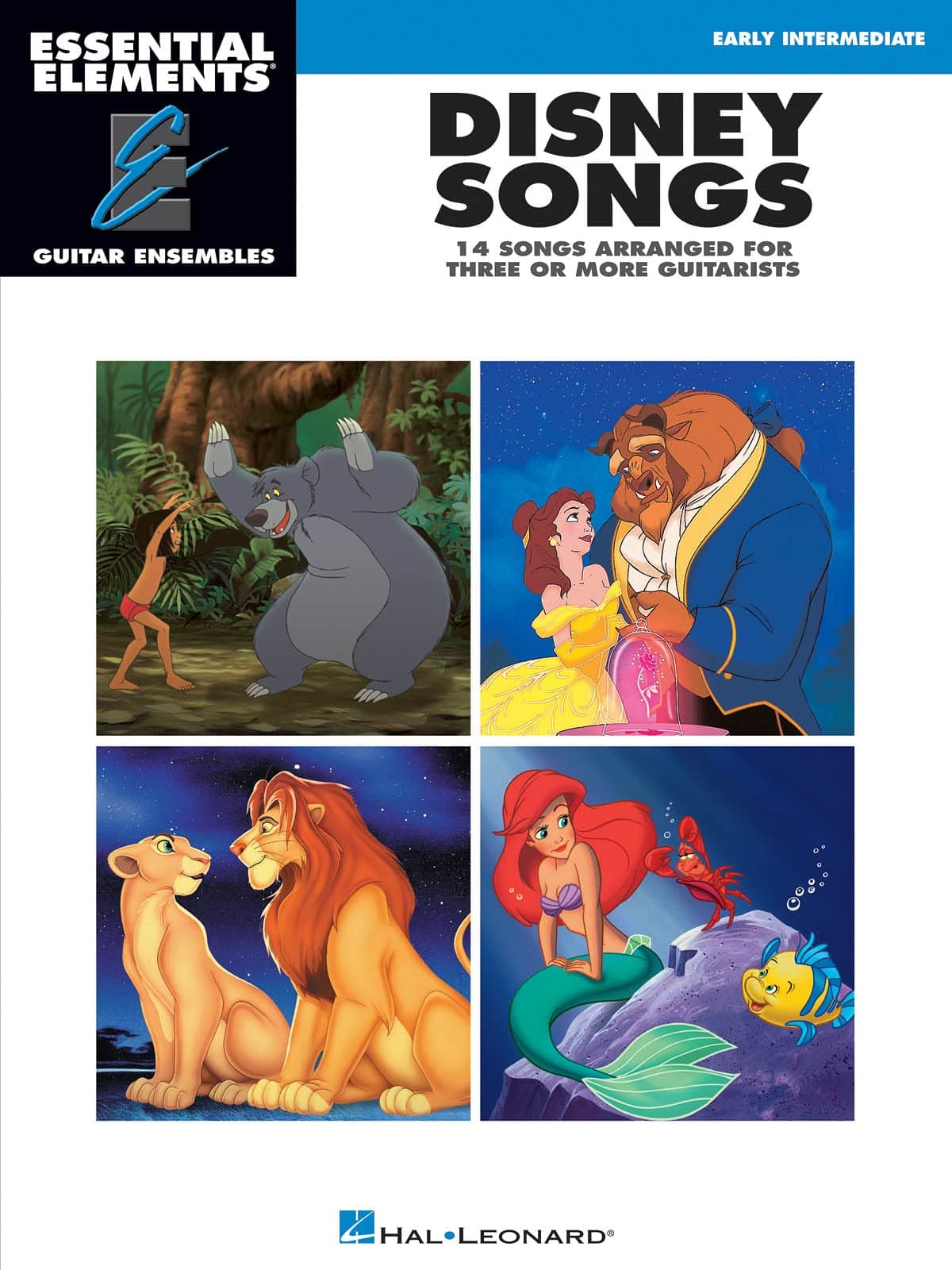 Hal Leonard Disney Songs: Essential Elements Guitar Ensembles Early Intermediate Level