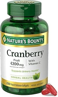 Cranberry Softgels, 250 Count