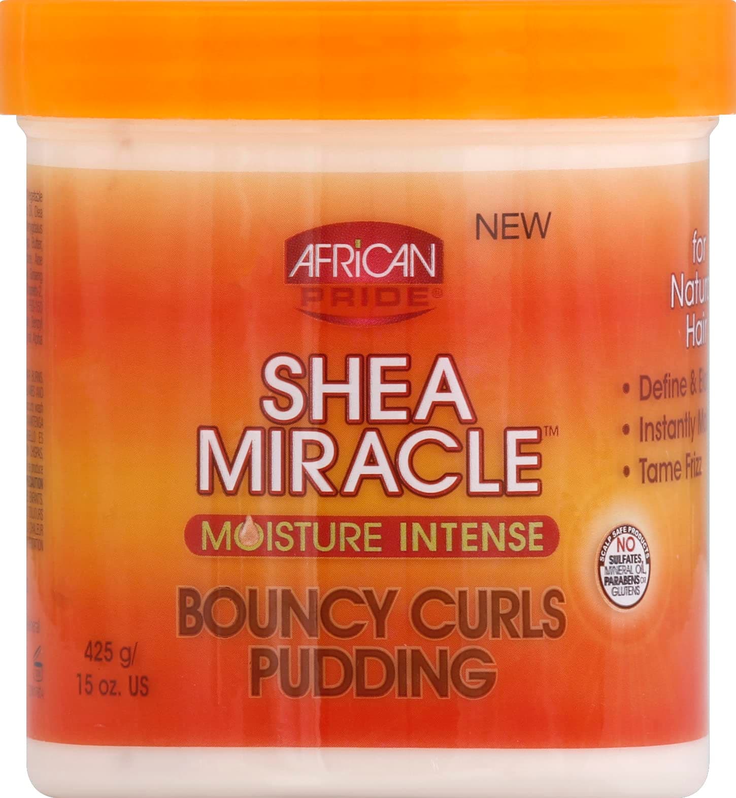 AFRICAN PRIDE SHEA MIRACLE BOUNCY CURLS PUDDING 15oz