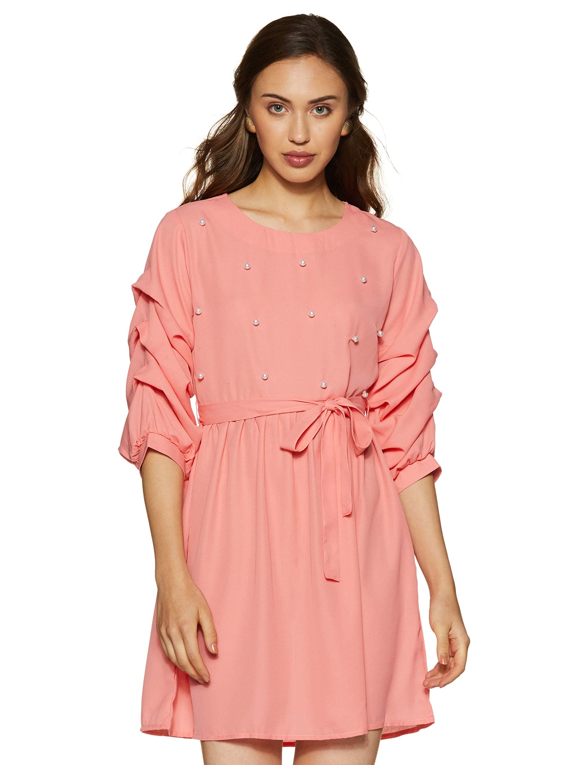 Synthetic Empire Dress