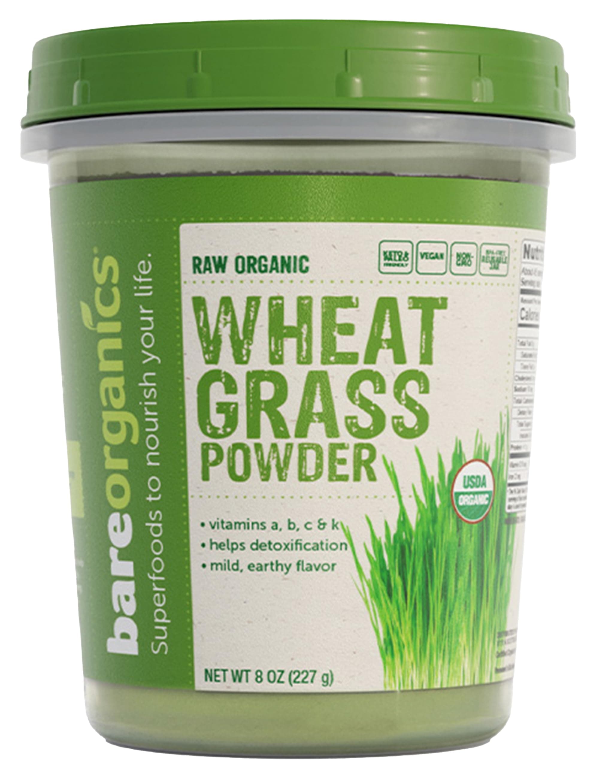 Raw Organic Wheat Grass Powder