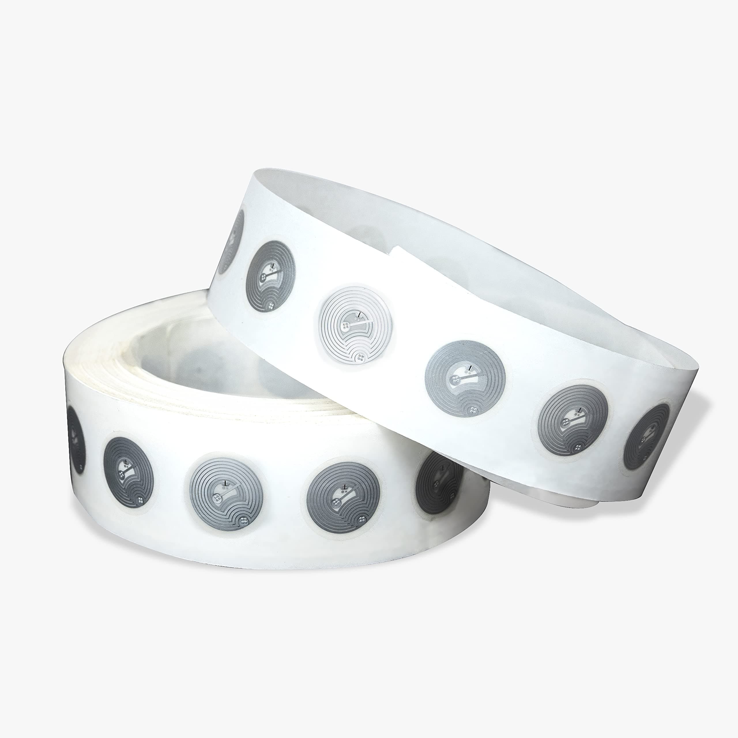 NFC Stickers, Rewritable, 144 Bytes Memory, 13.56 MHz ISO 14443A: Type 2 NTAG213 HF RFID Tags, Pack of 10