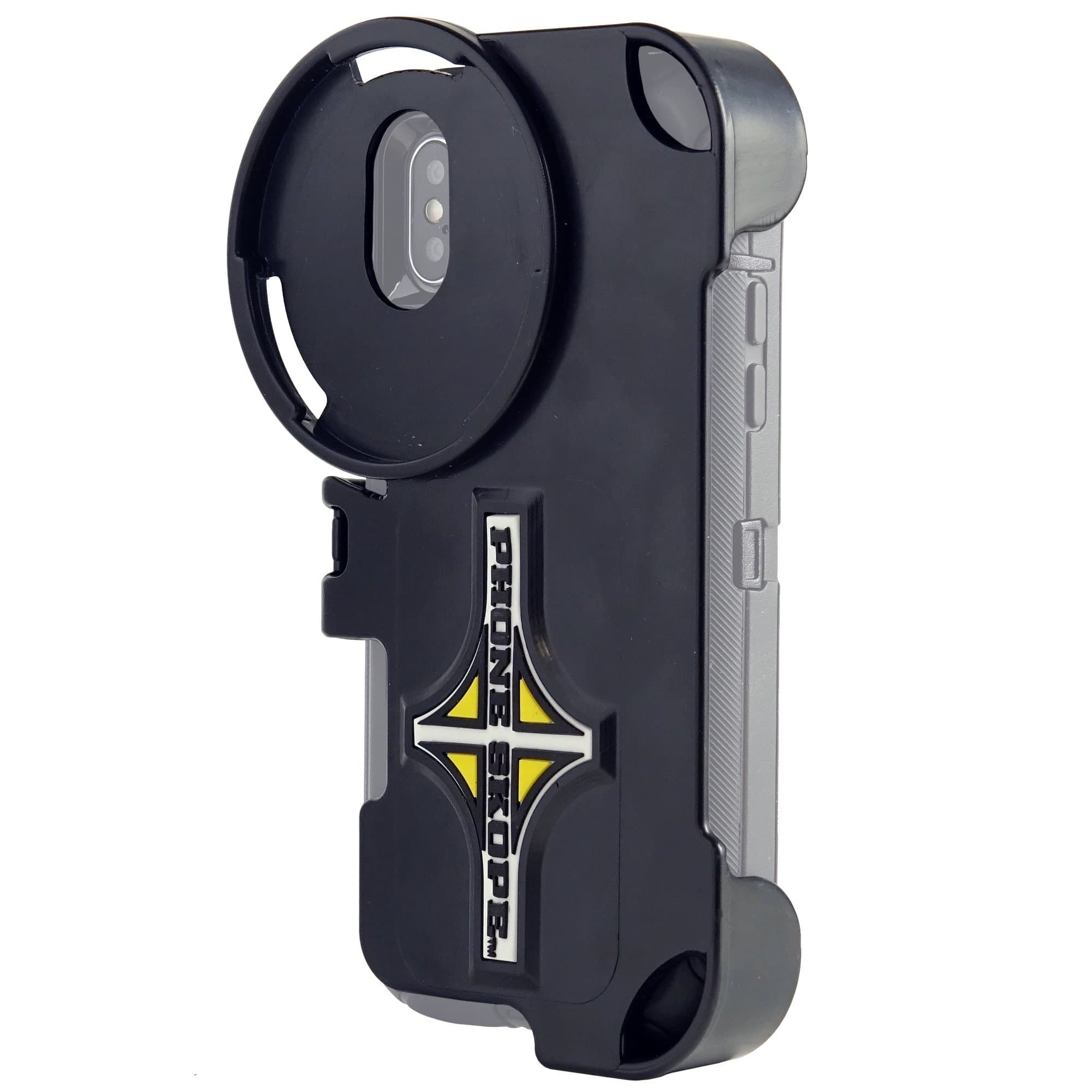 Phone Skope Phone CASE ONLY | Digiscoping kit for Spotting Scope, Binocular, Microscope, Zoom Camera, Hunting, Biology, Birdwatching, Birding and Phone Scope Lenses (iPhone X,Xs)
