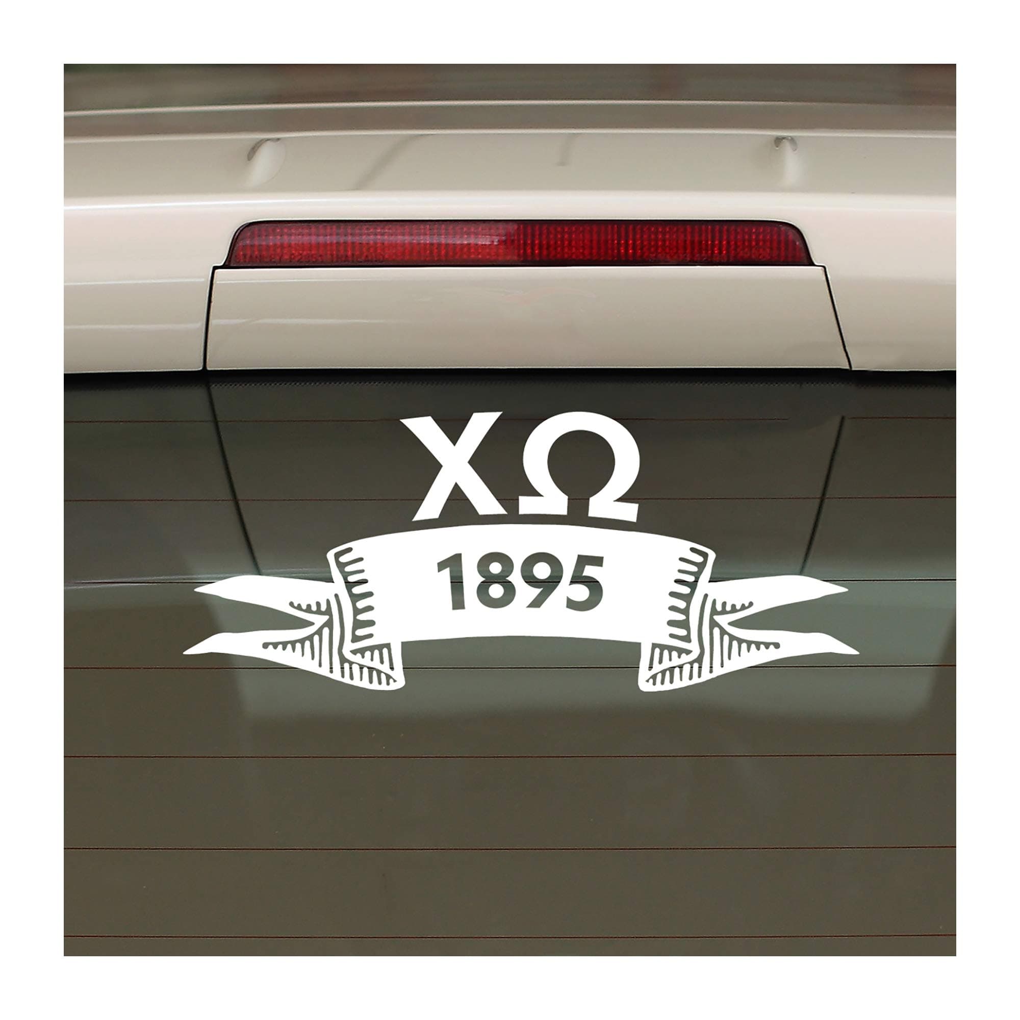 Chi Omega Sorority Year Decal Sticker