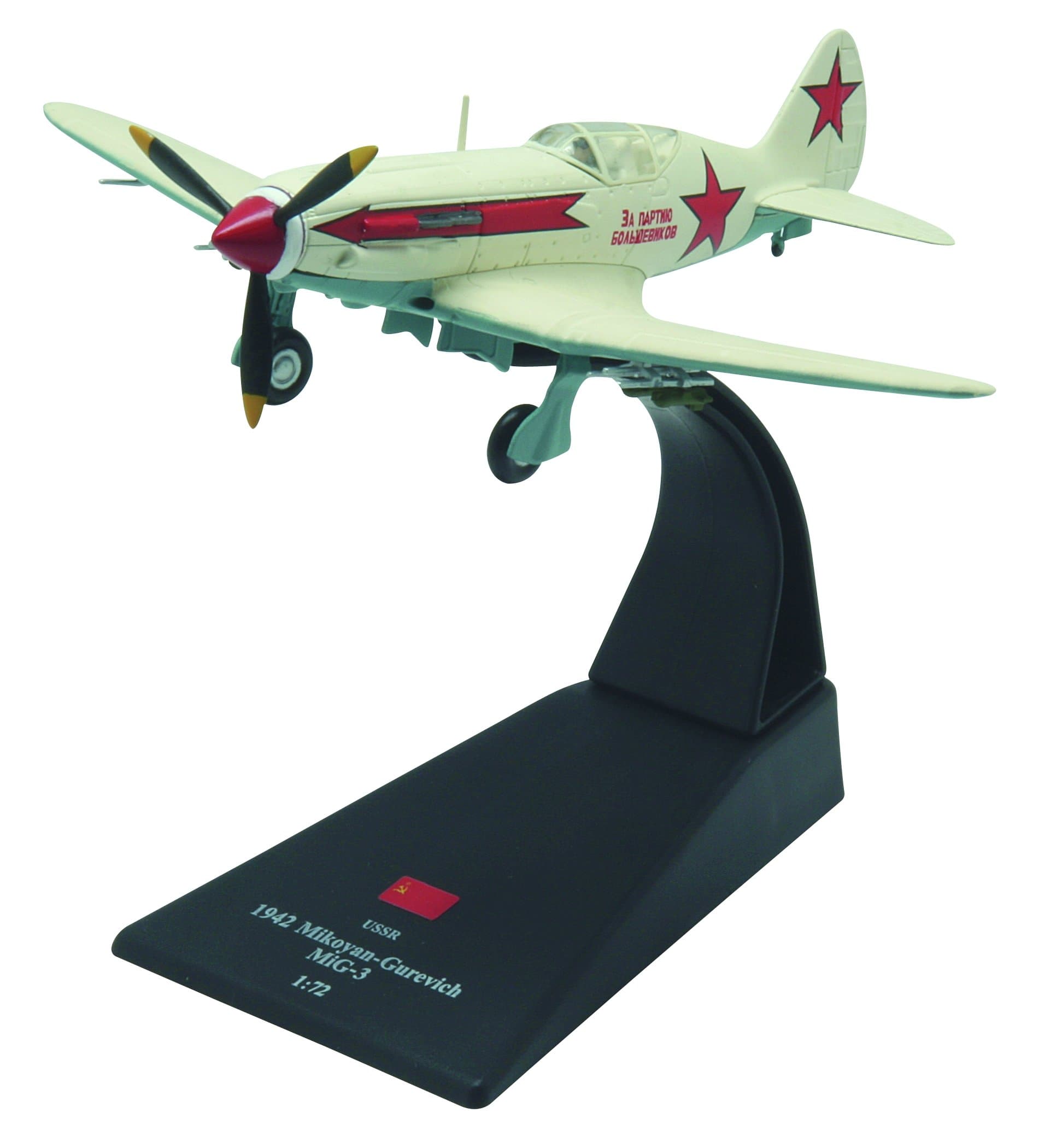 MiG-3 diecast 1:72 fighter model (Amercom SL-52) by MIG