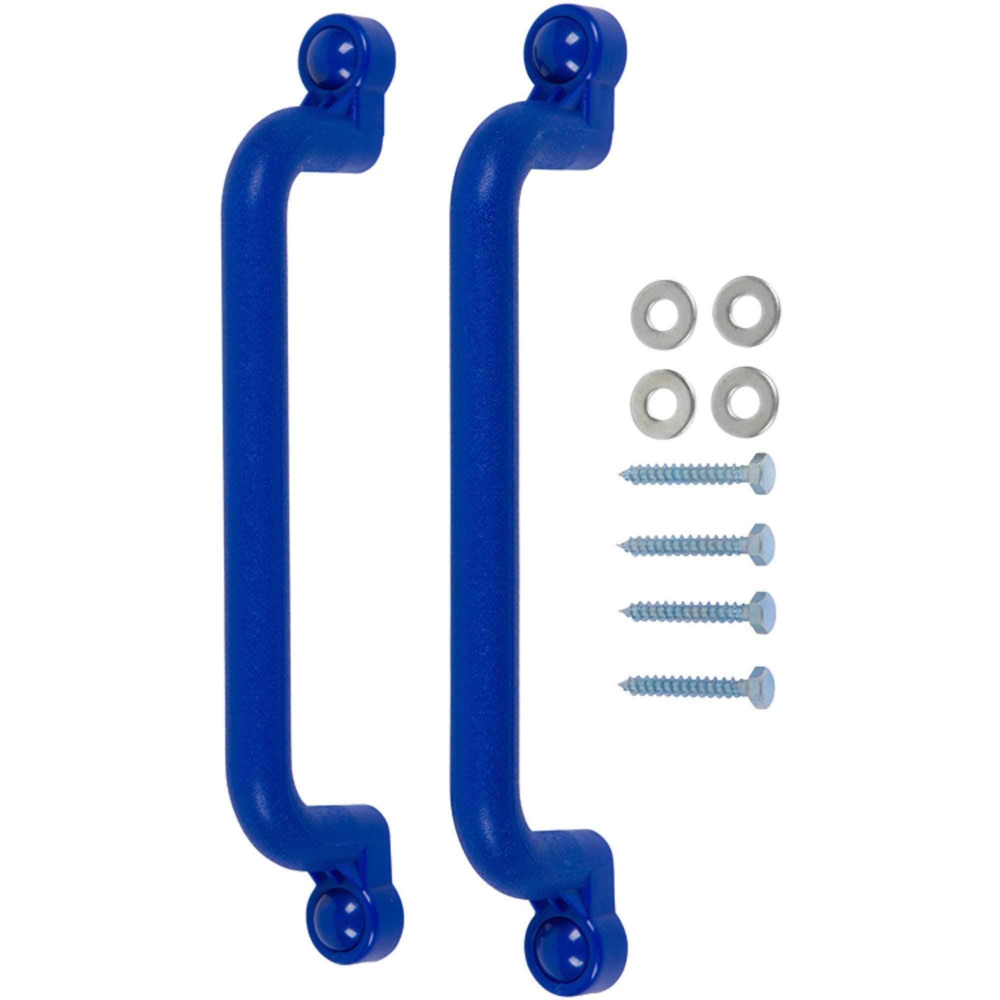 13" Playground Handles (Blue) with SSS Logo Stickers