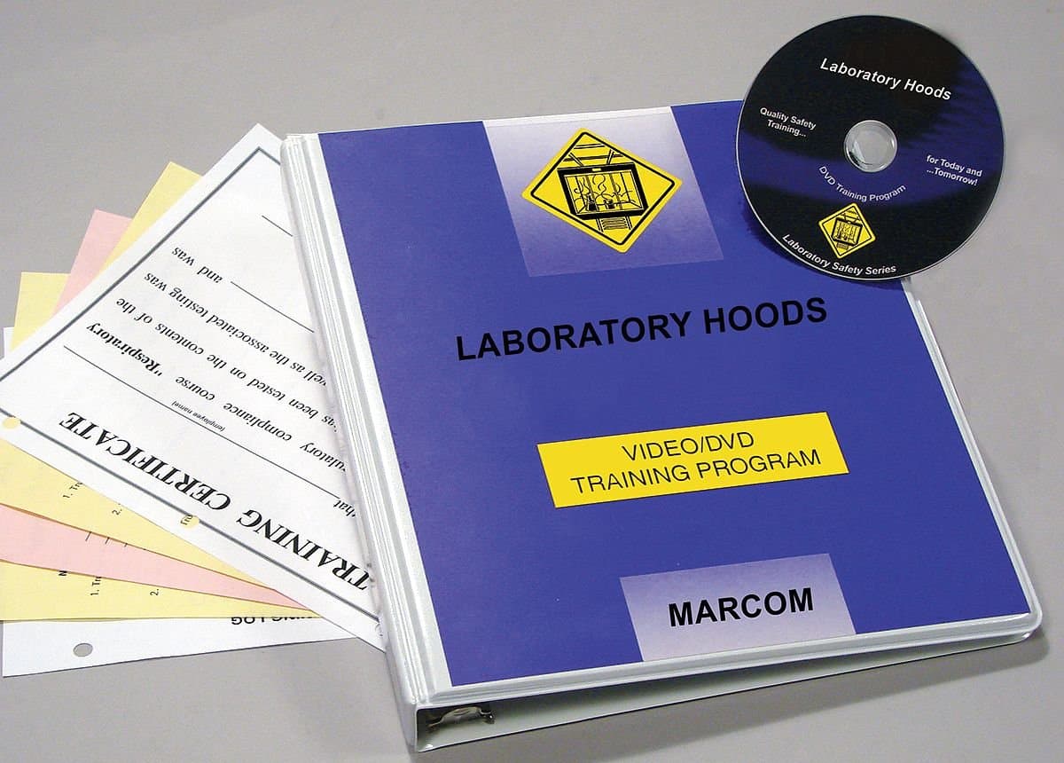 Marcom Group V0001149EL Laboratory Hoods DVD Training