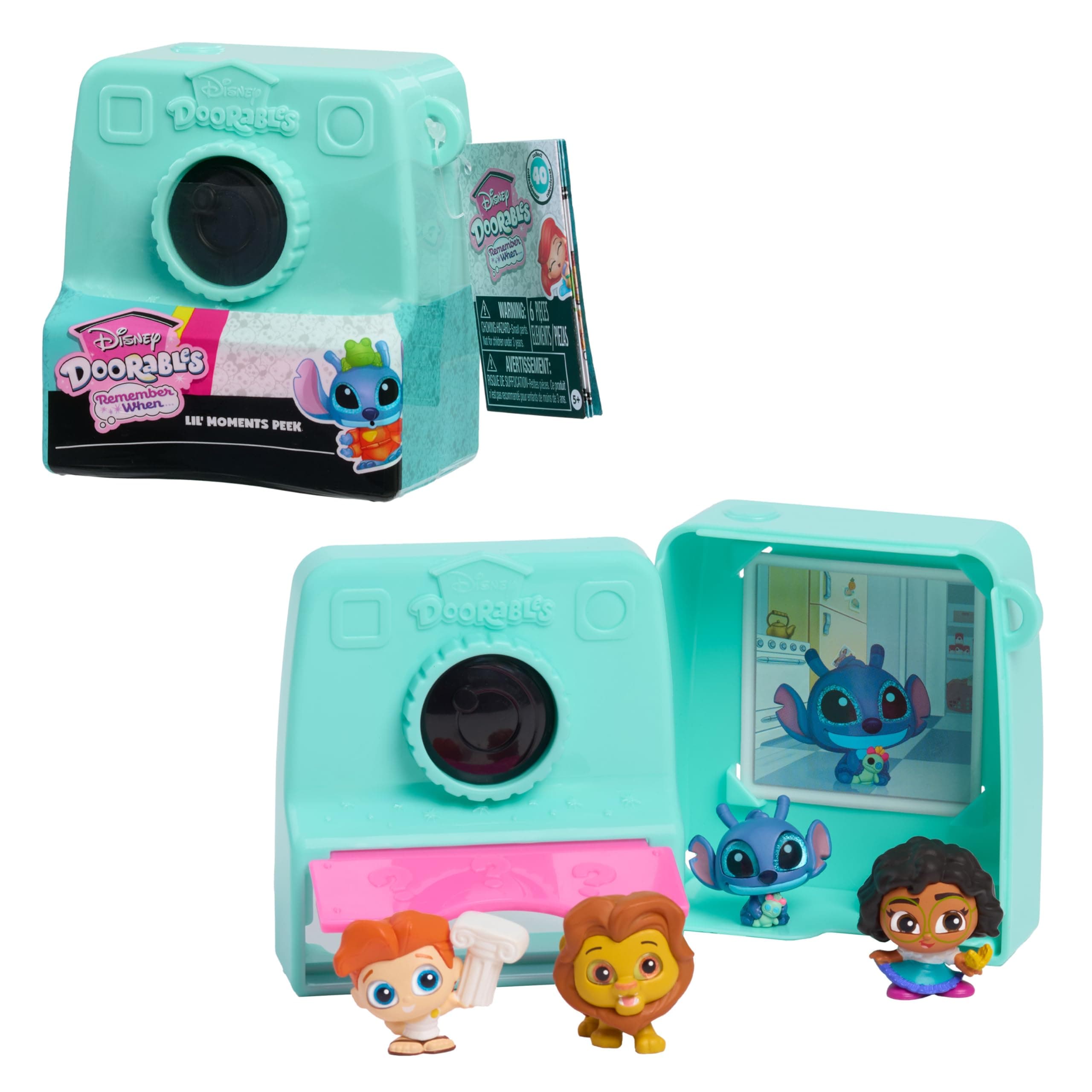 Disney Doorables "Remember When" Series 13 Collectable Figures, 4 Figures, Multi Peek, for Ages 5 and up, Disney Fans
