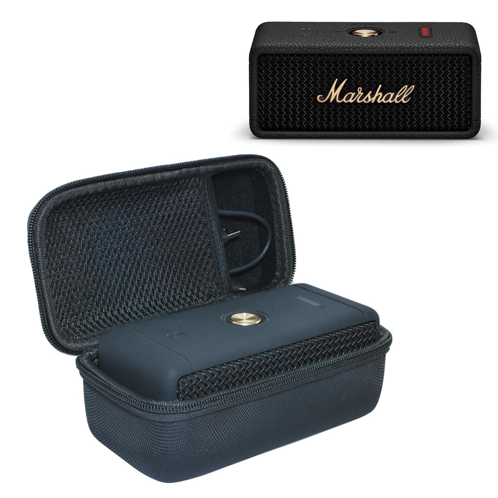 Case for Marshall Emberton III/Emberton II Portable Bluetooth Speaker, Black(Only Case)