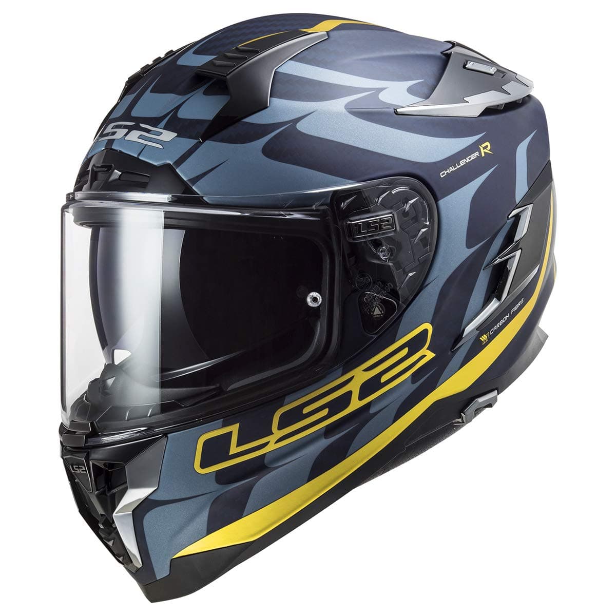 LS2 Helmets Challenger Carbon GT Americarbon Helmet