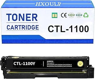 CTL-1100 BK/C/M/Y Toner Cartridge Replacement Compatible for Pantum CP1100 CP1100DN CP1100DW CM1100DN CM1100DW CM1100ADN CM1100ADW Printer CTL1100 Standard-Yield Yellow