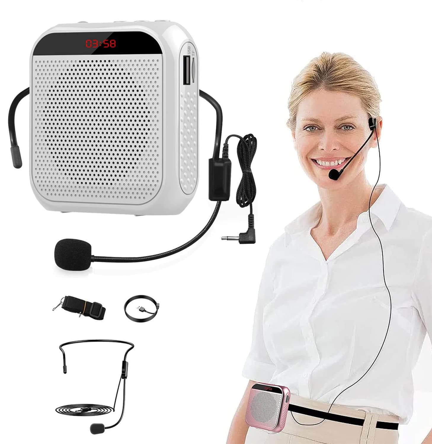 Voice Amplifier with Wired