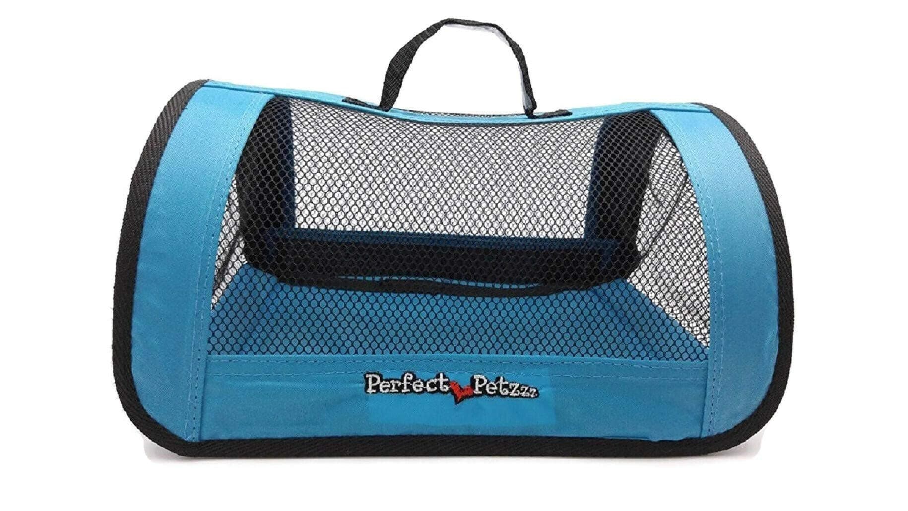 Blue Tote For Plush Breathing Pets by