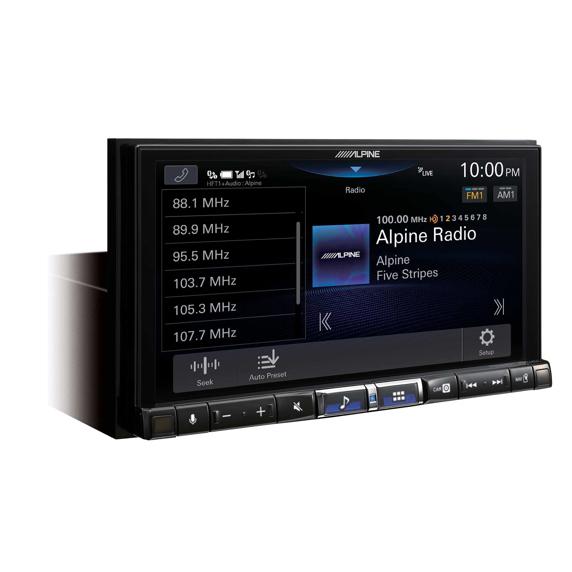 Alpine iLX-507 7" Multimedia Receiver Compatible with Wireless Apple CarPlay & Wireless Android Auto