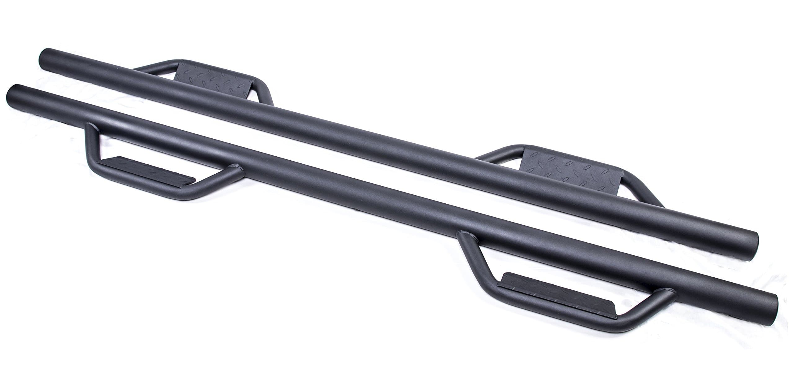 CONEXT Blk Hoop Steps 2010-2018 Dodge Ram 1500 2500 3500 Crew Cab Running Boards