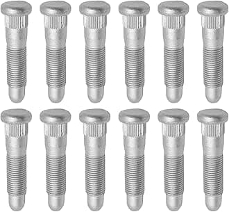 12 Pcs M14x1.5 Front or Rear Wheel Lug Stud Replacement for Chevrolet Silverado Tahoe Express GMC Sierra Yukon Cadillac Hummer 10-428, 11588810, 15037207, 15112380, 15718996