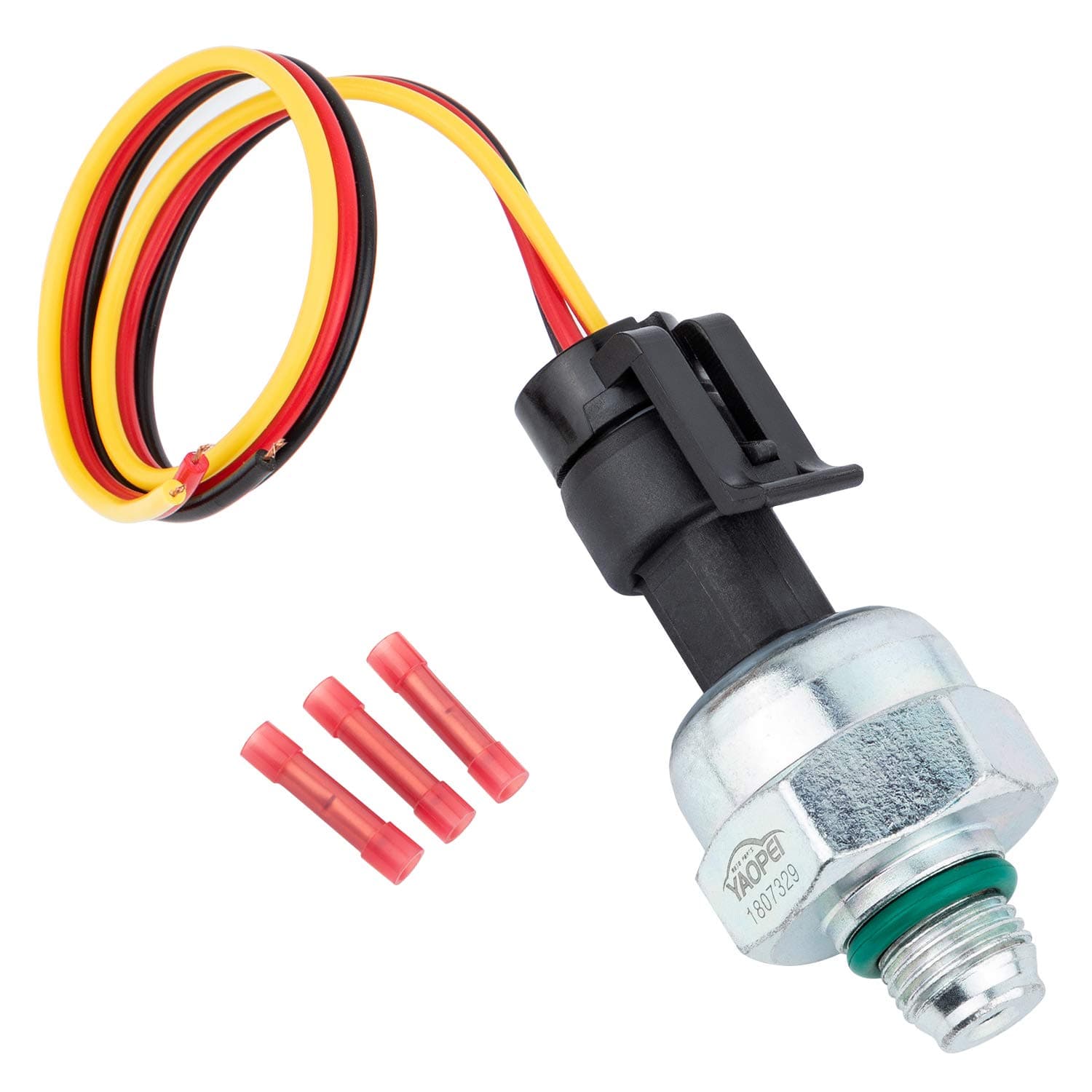 1807329C92 7.3 ICP Sensor for 1997-2003 Ford 7.3L Powerstroke Diesel,Injector Control Pressure Sensor+Pigtail Wiring Harness Replace# ICP102
