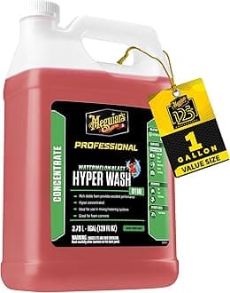 D11001 Detailer Hyper-Car Wash 3.79L highly concentrated car wash detergent for mixing and metering systems