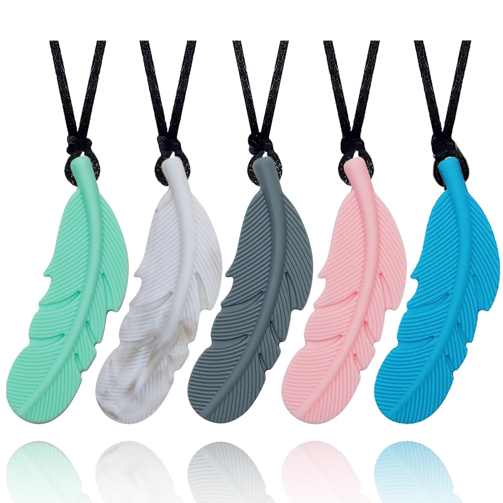 Feather Chew Necklaces