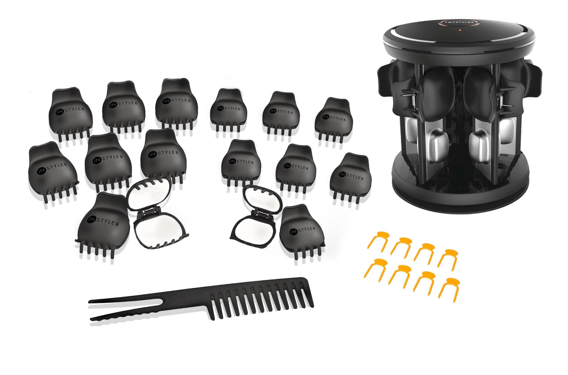 Instyler16 Heated Ceramic Styling Shells with Rotating Base