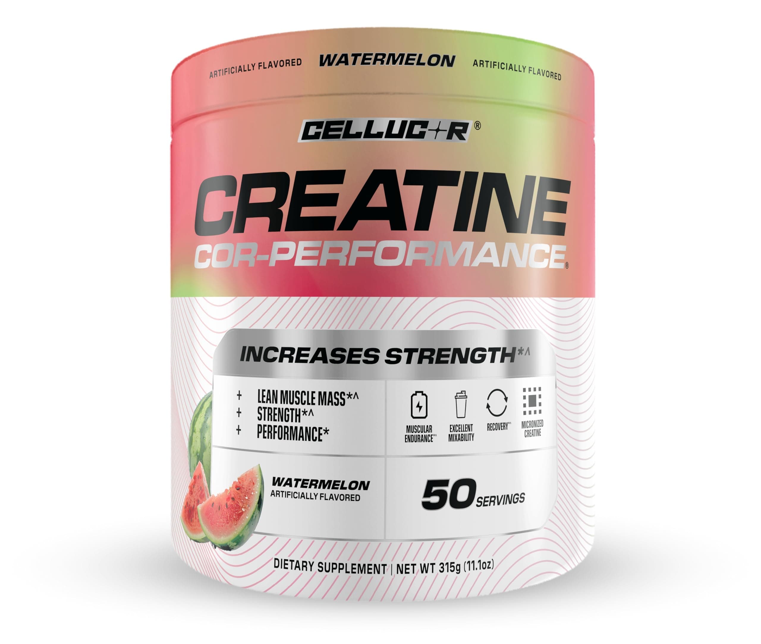 Cellcore Core Performance Creatine Monohydrate Watermelon 50 Servings [Overseas Direct Delivery]