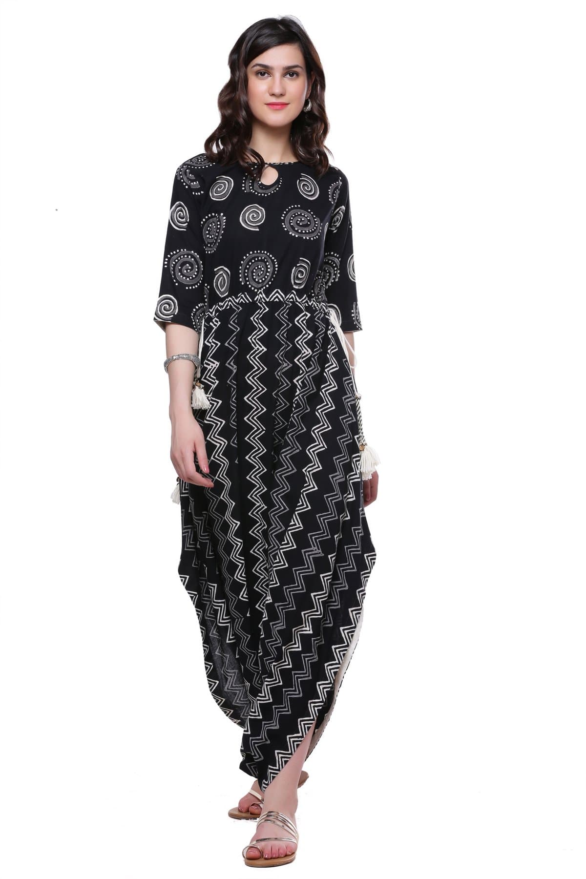 Divena Women's Cotton Dhoti Kurta