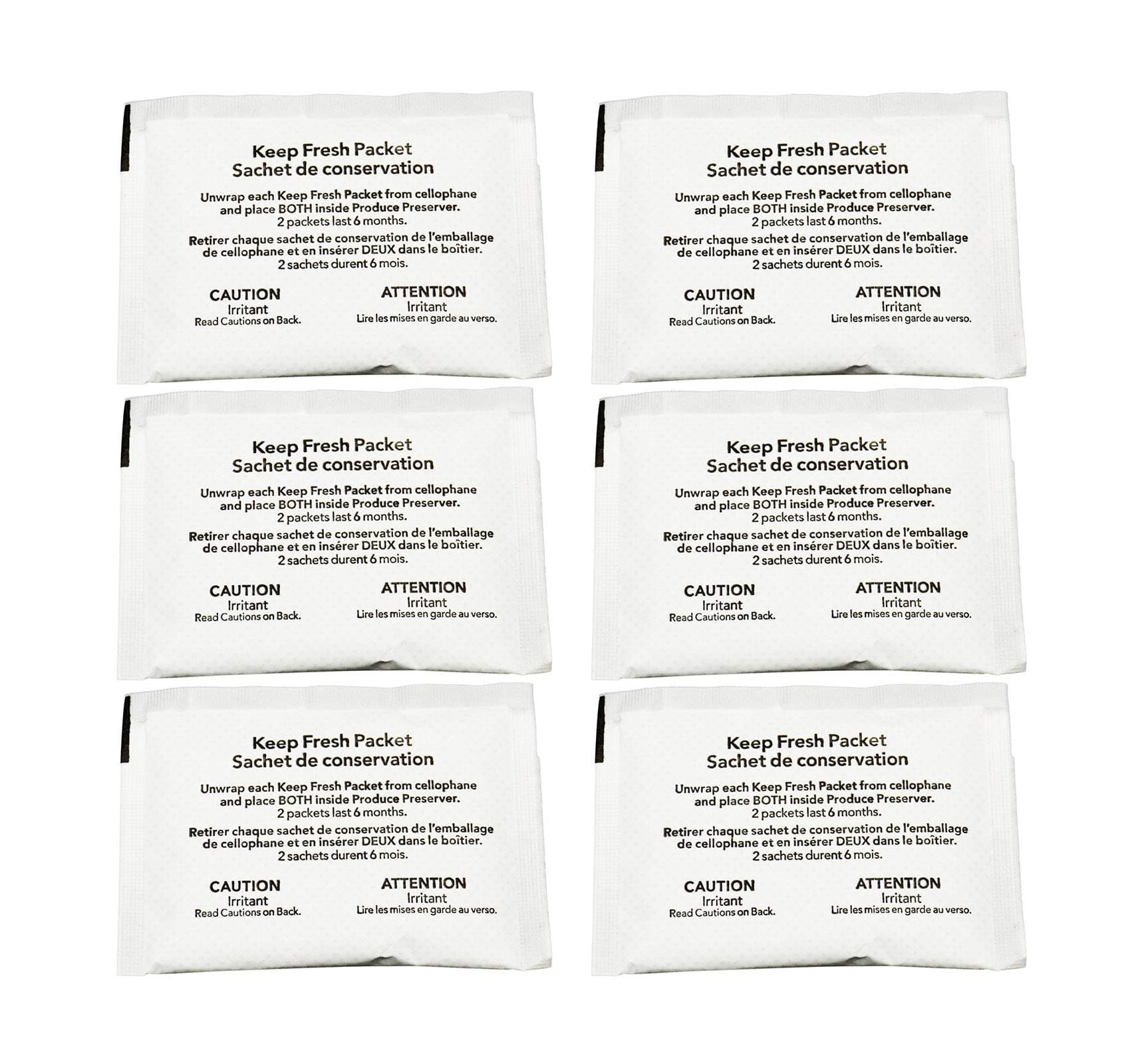 W10346771A Refrigerator Produce Preserver Replacement (6 Packets-3 Pack) by ATMA SUPPLY-Replace W10346771 2117689 AH3503014 EA3503014 PS3503014 W10346772 W10614431A