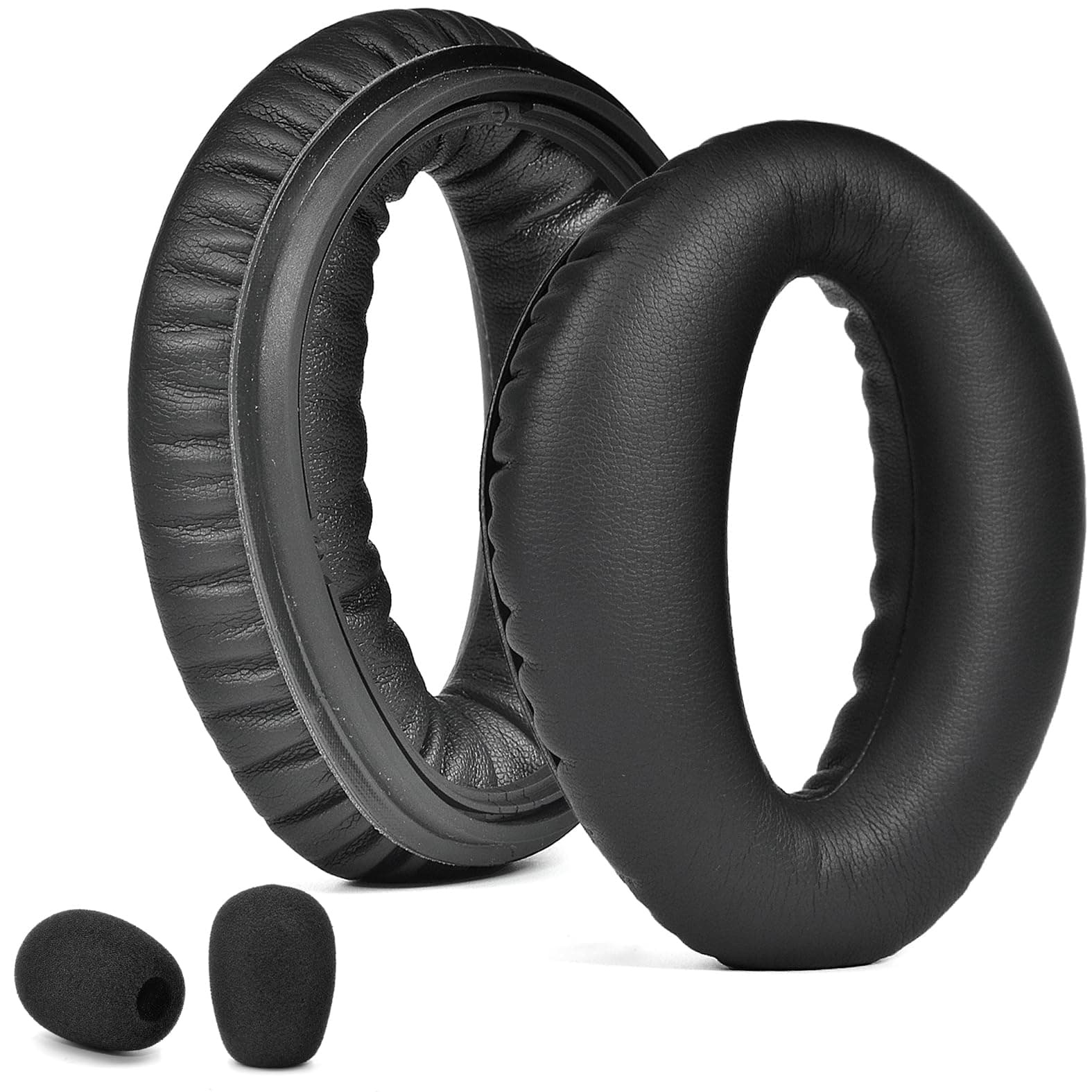 Mod Kit Ear Pads and Mic Foam - defean Replacement Ear Cushion Cover Compatible with Lightspeed Zulu,Sierra, Zulu.2, Zulu.3, Zulu PFX Aviation Headset,High-Density Noise Cancelling Foam