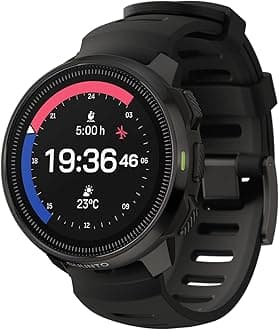 - Ocean Dive Computer, GPS Multisport Watch for Training, Underwater Route Tracking & Wireless Tank Pressure Monitor, AMOLED Touchscreen, Dualband GNSS, Offline Map, 26D Battery Life, All Black