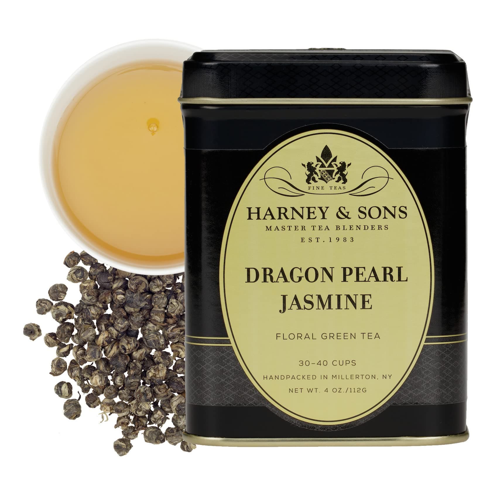 Dragon Pearl, Jasmine Tea, 4 oz