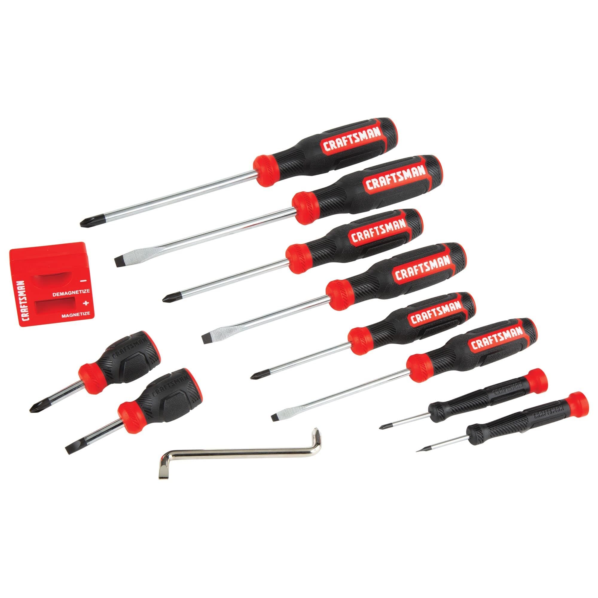 Screwdriver Set, Bi-material, 12-Piece (CMHT65071)